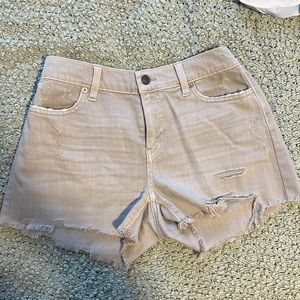 Aerie gray Jean shorts with elastic band in back. Worn once